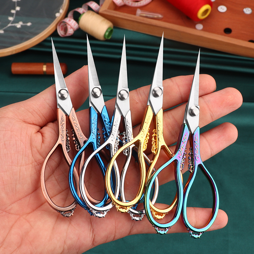Scissors Stainless Craft - Retro Cross Stitch Kéo Cổ Bền