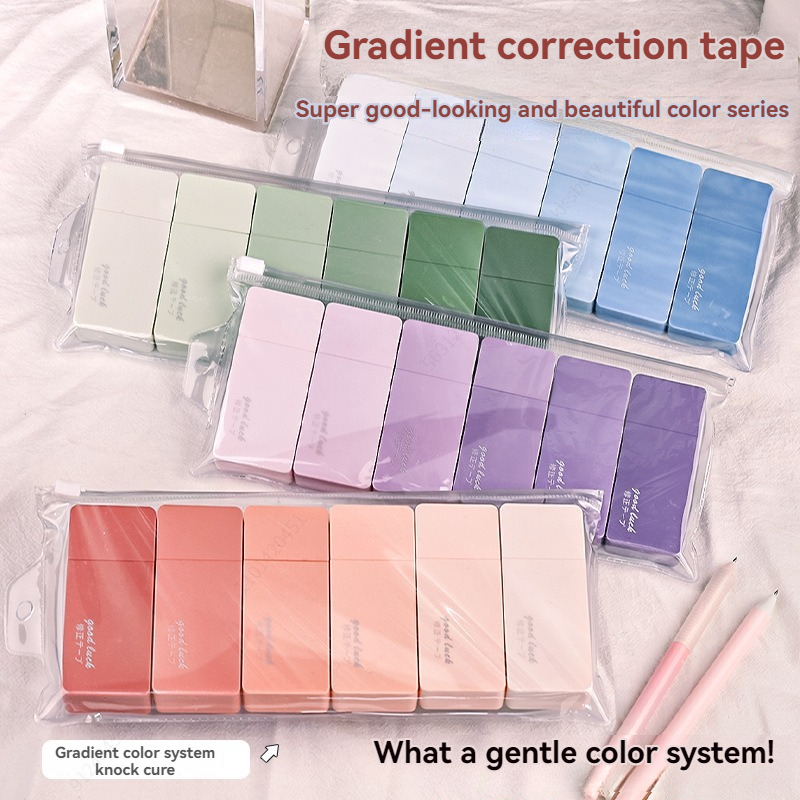 Correction Tape Roller - 6Pcs High Appearance White Correction Tape