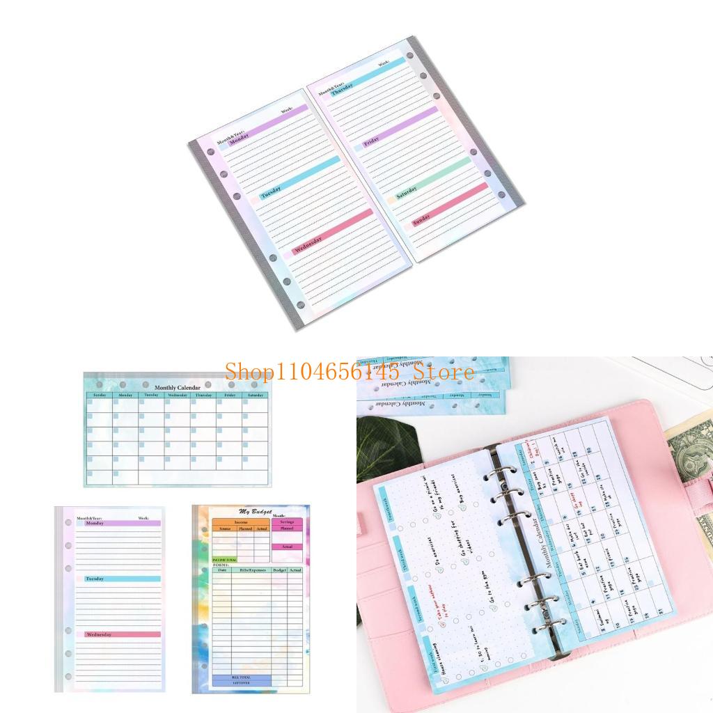 Planner Weekly Budget - 5asd Loose Leaf Refill cho người
