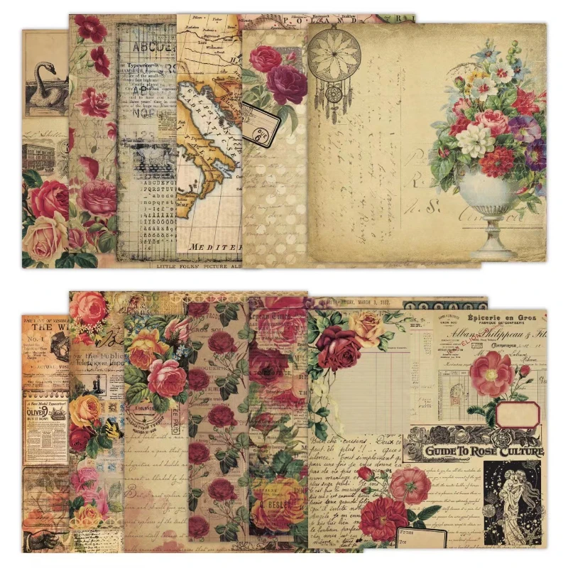 Sổ Lưu Miếng Lót Các Loại Hoa  - đánh giá và giá Graph Paper Pad