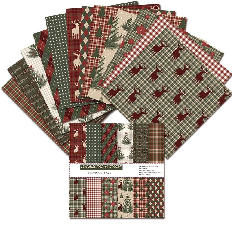1Set Vintage Merry Christmas S - đánh giá và giá Graph Paper Pad