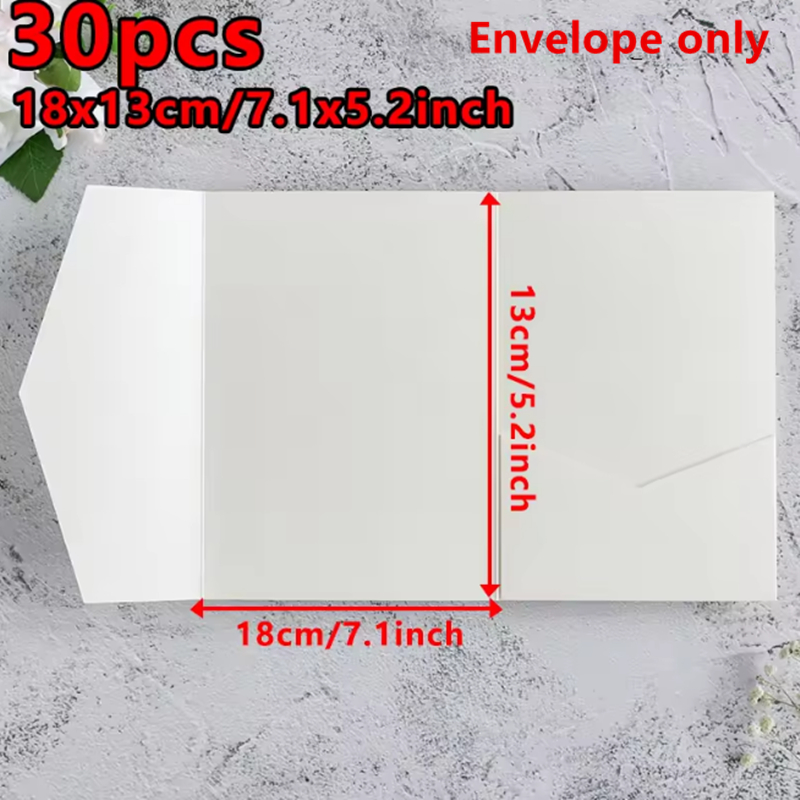 30pcs 18x13cm Green Envelopes  - đánh giá và giá Stationery Supply Business