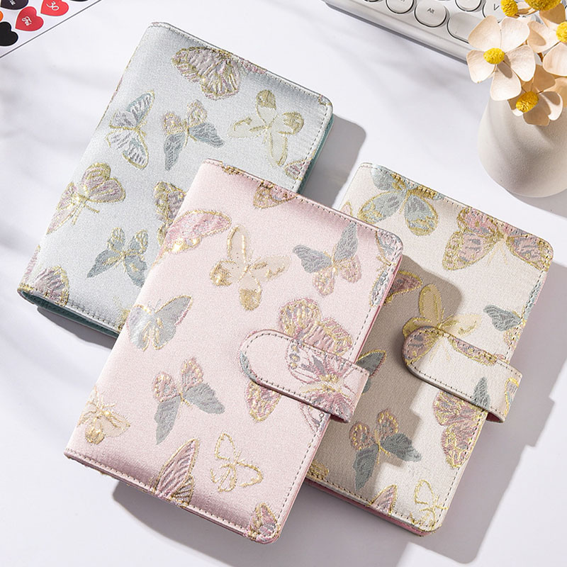 3 Styles A6 Fabric Butterfly B - đánh giá và giá Planner Weekly Budget