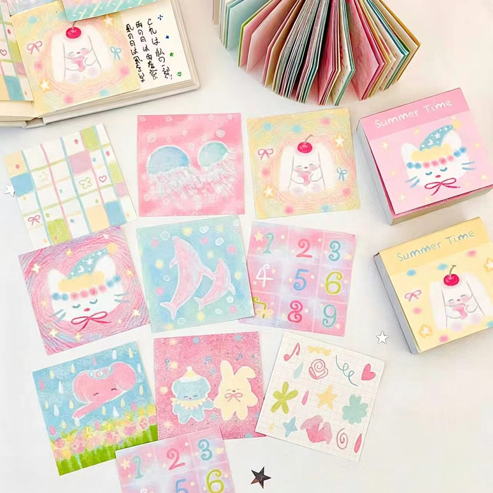 120 Sheets Summer Cute Mini Me - đánh giá và giá Graph Paper Pad