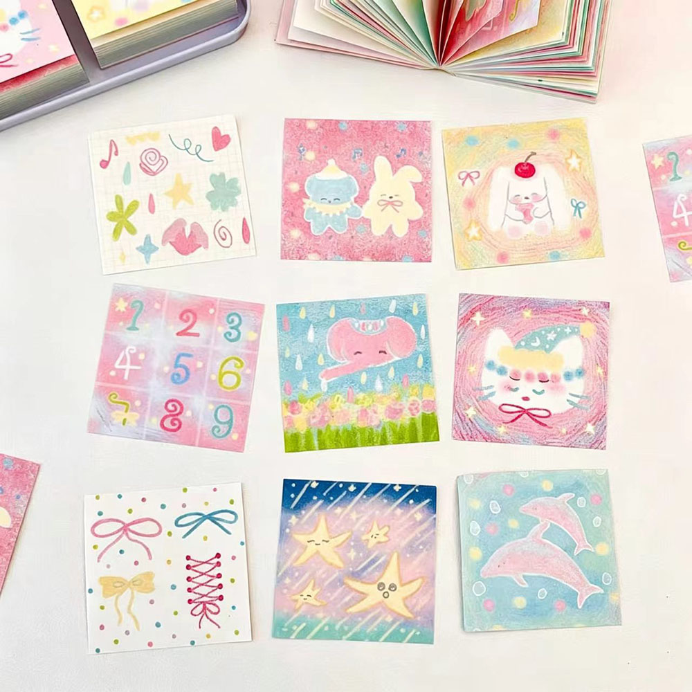 120 Sheets Summer Cute Mini Me - đánh giá và giá Graph Paper Pad