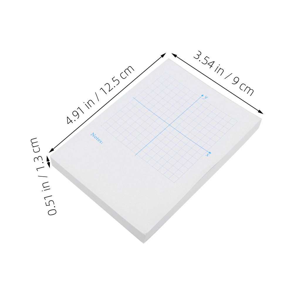 3Pcs Math Coordinate Practice  - đánh giá và giá Graph Paper Pad