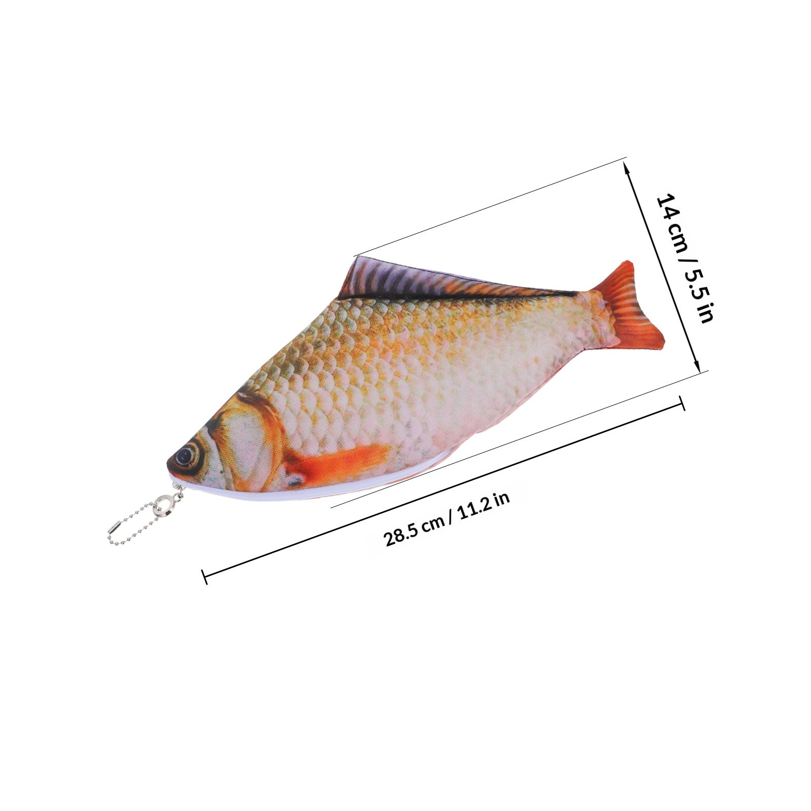 Fish Shaped Pencil Pouch Creat - đánh giá và giá Ideal Stationery & Office Supply