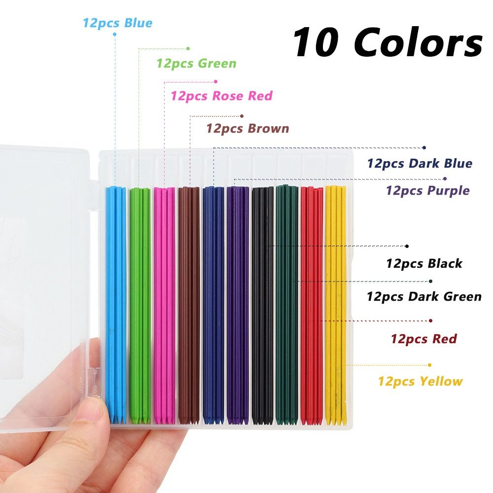 120pcs 2.0mm Lead Pencil Refil - đánh giá và giá Mechanical Pencil Lead