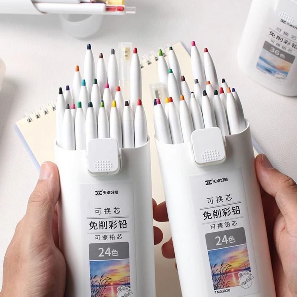 Non Sharpening Colored Pencil  - đánh giá và giá Mechanical Pencil Lead