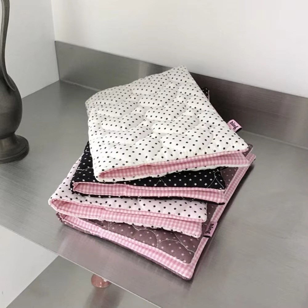 Cute Quilted Cotton A5 Book Co - đánh giá và giá Notebook Dotted A5