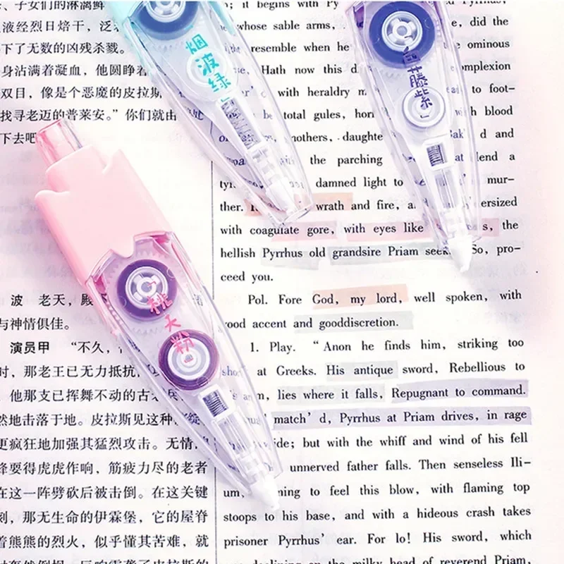 Press Type Hightlighter Tapes  - đánh giá và giá Correction Tape Roller