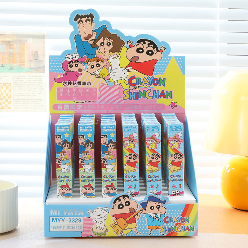 6Pcs Cartoon Crayon Shin-Chan  - đánh giá và giá Stationery Warehouse