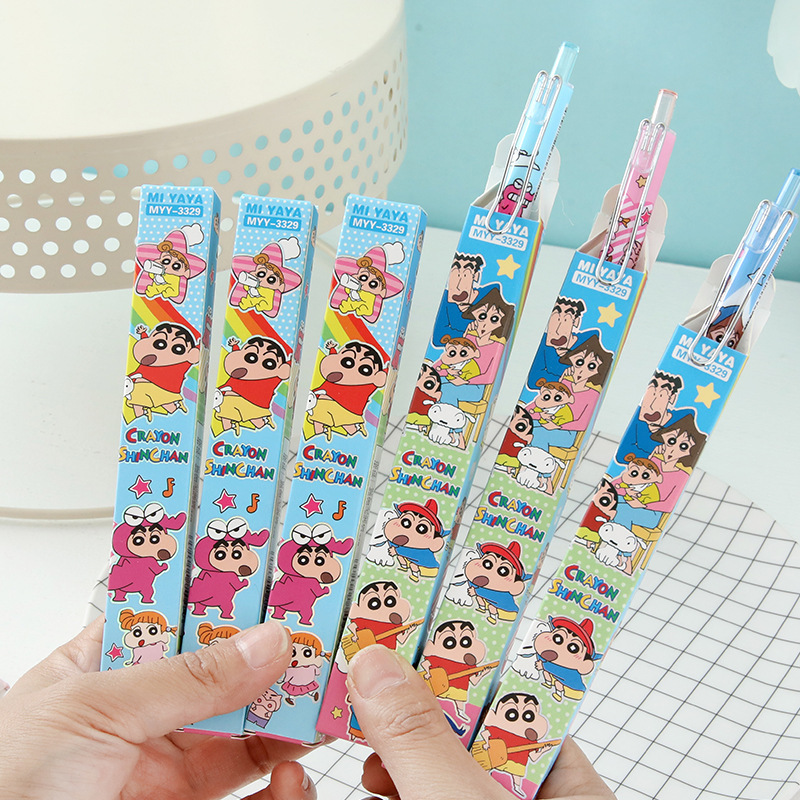 6Pcs Cartoon Crayon Shin-Chan  - đánh giá và giá Stationery Warehouse